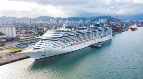 Porto de Santos renova descontos nas tarifas de navios sustentáveis e de cruzeiros