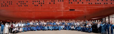 Lançado navio de cruzeiro que usa energias eólica e solar para reduzir emissões