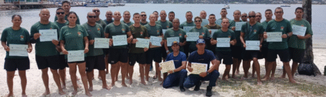 Capitania dos Portos do Rio de Janeiro conclui formação de tripulantes em parceria com a PM Ambiental