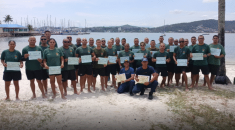 Capitania dos Portos do Rio de Janeiro conclui formação de tripulantes em parceria com a PM Ambiental