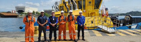 Visita na empresa SAAM