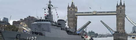 Guardas-Marinha visitam Organização Marítima Internacional e acompanham debates sobre descarbonização do transporte marítimo