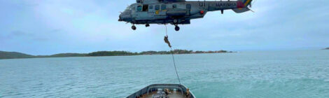 Marinha do Brasil realiza exercício de resgate de reféns no Terminal Aquaviário da Transpetro