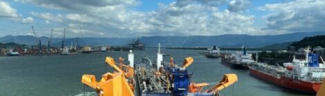 Dragagem no Porto de Santos mantém profundidade do canal e segurança da navegação