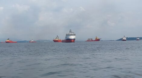 Frota de apoio em AJB fechou setembro com 463 embarcações