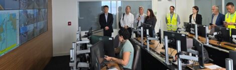 Delegação chinesa visita instalações e centro de controle do Porto do Rio