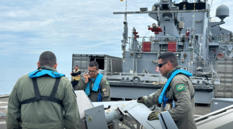 Marinha reforça vigilância naval com retorno do SARP no NPaOc Apa