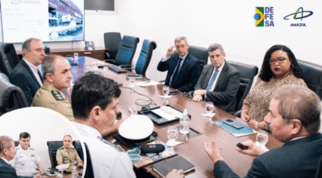 AMAZUL fortalece laços com DECTI em agenda sobre inovação e soberania nacional