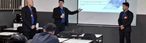 SINCOMAM realiza palestra informativa aos alunos do APAQCDM, no CIAGA, RJ