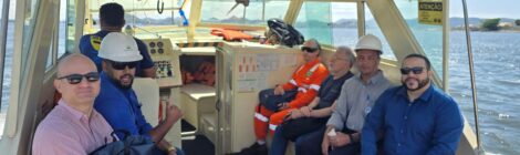 Perícia em embarcação da Transpetro