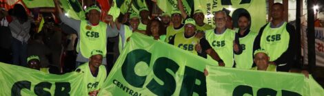 SINCOMAM participou da manifestação organizada pela CSB