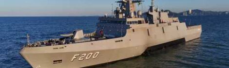 Primeira Fragata da Classe “Tamandaré” conduz testes de mar