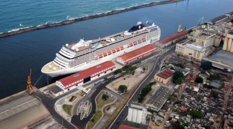 Temporada de cruzeiros avança no Porto do Recife com novos investimentos em infraestrutura e modernização de serviços