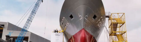 Marinha anuncia início da construção do quarto navio da Classe Tamandaré com o corte de chapa da fragata Mariz e Barros