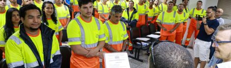 Ogmo de Santos diploma 47 novos trabalhadores portuários avulsos