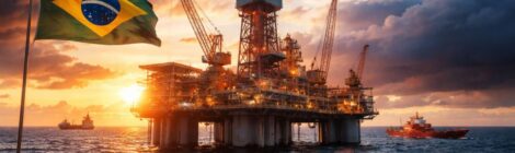 ANP prevê US$ 1,2 bilhão em investimentos para exploração de petróleo e gás no Brasil entre 2026 e 2033 com foco em perfuração offshore