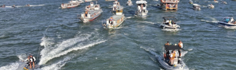 Marinha apoia procissão fluvial em Penedo e reforça segurança