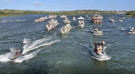 Marinha apoia procissão fluvial em Penedo e reforça segurança