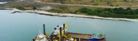 Concluída dragagem do canal interno do Porto de Suape