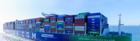 CMA CGM anuncia sobretaxas para transporte de cargas no Oriente Médio e em países vizinhos