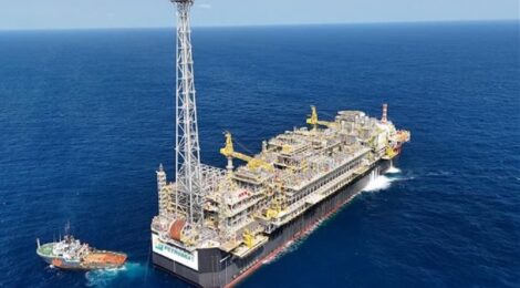 P-78 alcança injeção do primeiro gás, no campo de Búzios