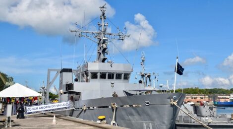 Marinha incorpora navio caça-minas 'Amorim do Valle' à Força de Minagem e Varredura