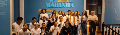 Exposição da Marinha aproxima jovens da história militar