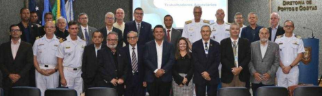 Diretoria de Portos e Costas debate formação marítima