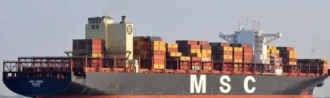 MSC, maior empresa de navegação do mundo, ordena que seus navios no Golfo se coloquem em segurança