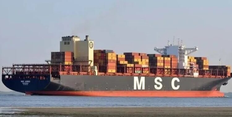 MSC, maior empresa de navegação do mundo, ordena que seus navios no Golfo se coloquem em segurança