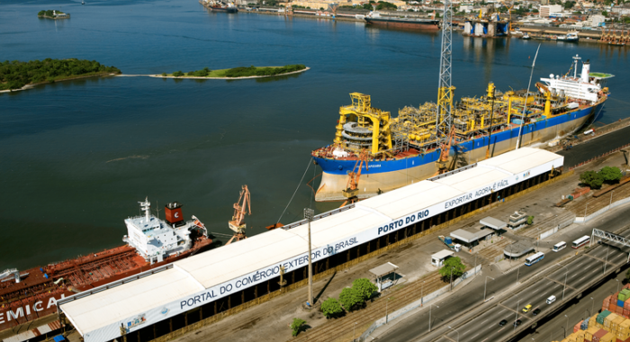 Portos brasileiros movimentaram 104 milhões de toneladas em janeiro