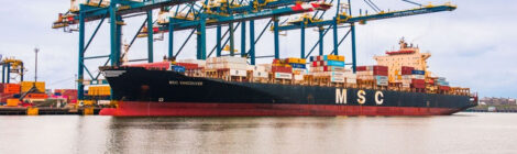 Portos e terminais do Sudeste movimentam 56,5 milhões de toneladas em janeiro