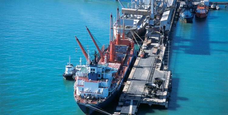 Terminal da VLI em Sergipe registra volume recorde no desembarque de um navio