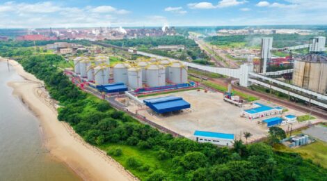 Ultracargo inicia operação de biodiesel por balsa em Vila do Conde