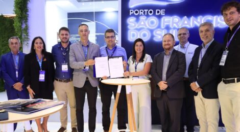 Sindiporto firma acordo para oferta de energia sustentável a rebocadores em São Francisco do Sul