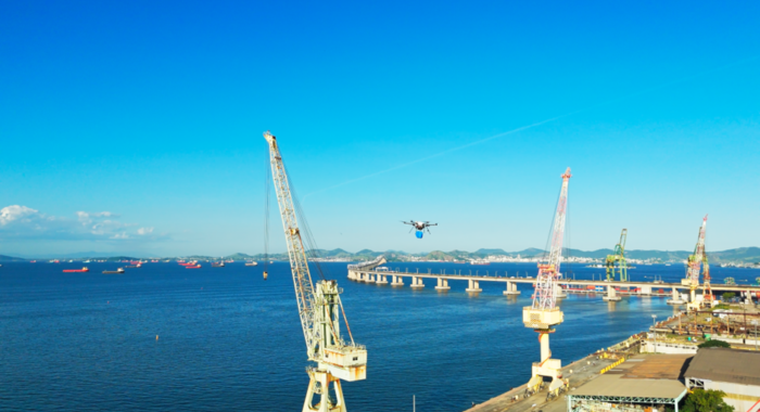 Wilson Sons revoluciona logística offshore com entrega por drones na Baía de Guanabara