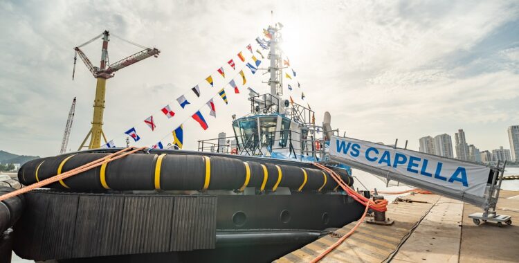 Novo rebocador da Wilson Sons com 70t BP vai operar em Santos