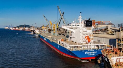 Paranaguá recebe navio sustentável da G2 Ocean em viagem inaugural