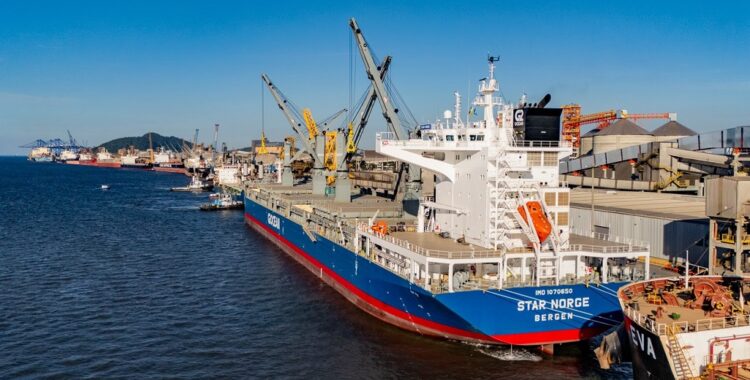 Paranaguá recebe navio sustentável da G2 Ocean em viagem inaugural
