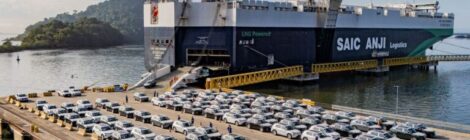 Porto de Paranaguá recebe mais de 5 mil carros em uma única operação