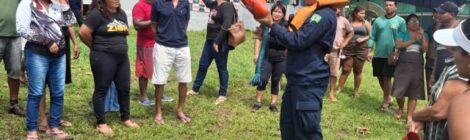 Marinha capacita ribeirinhos do interior do Amazonas em segurança da navegação, sem exigência de escolaridade