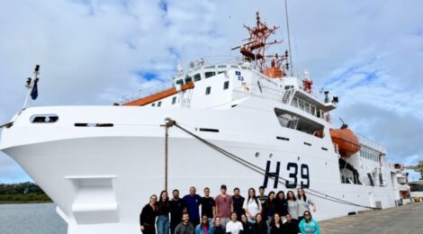 Navio de Pesquisa Vital de Oliveira inicia expedição científica para estudar a Amazônia Azul