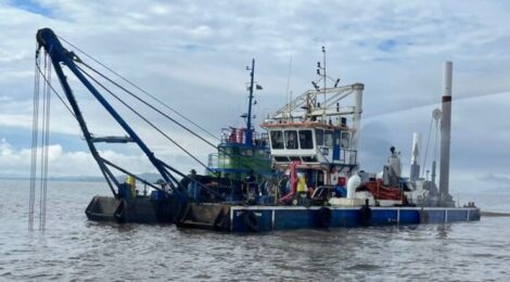 Portos RS avança na dragagem da hidrovia e conclui o Canal Belém