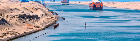 Canal de Suez prepara alta de tarifas a partir de julho, em meio a retomada gradual dos tráfegos