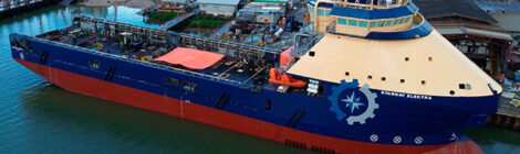 Starnav terá 10 novas embarcações híbridas de apoio offshore equipadas com motores MTU