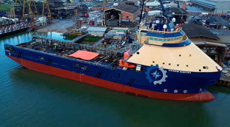 Starnav terá 10 novas embarcações híbridas de apoio offshore equipadas com motores MTU