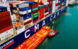 CMA CGM faz primeiro abastecimento de porta-contêiner com etanol no Porto de Santos