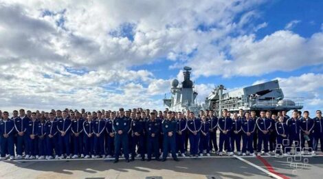 Marinha do Brasil aproxima alunos do Colégio Naval da rotina operacional