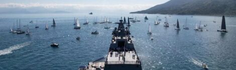 Semana Internacional de Vela de Ilhabela reúne competidores e conta com ações de segurança da Marinha
