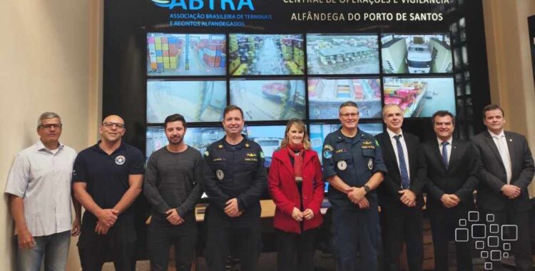 Marinha e Receita Federal fortalecem parceria para ampliar segurança nos portos e na Amazônia Azul